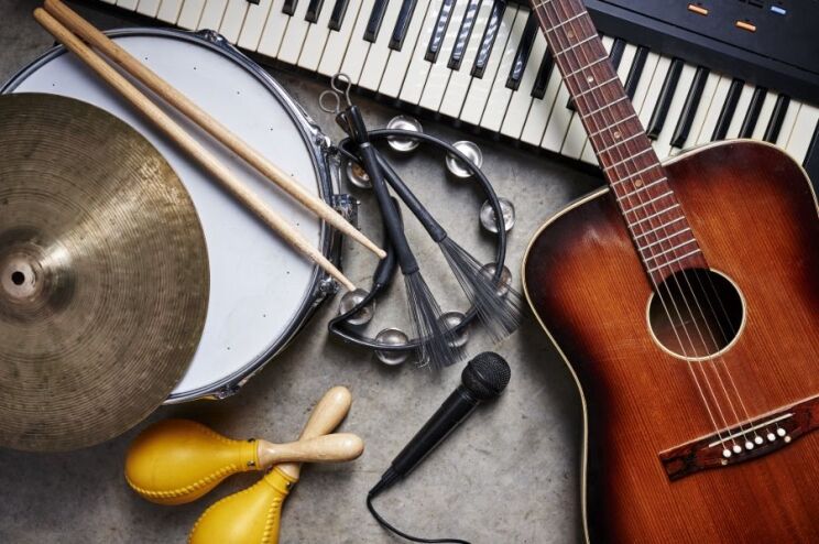 Health benefits music offers us 1 An Assortment of Musical Instruments